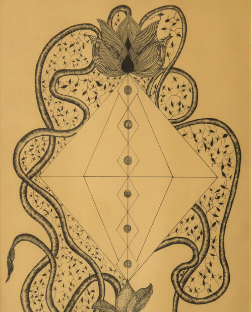 Lotus and the Three Nadis